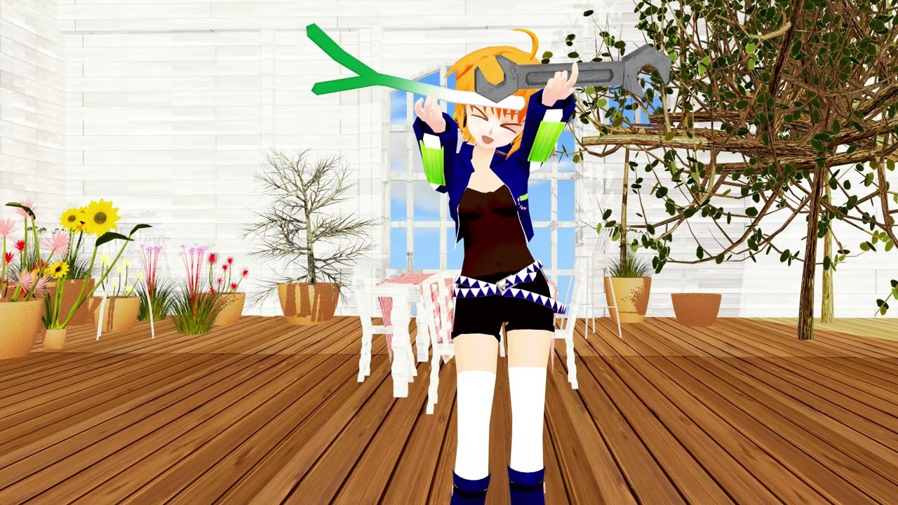 【Echo Tsukine】Ievan Polkka【UTAU】【MMD】