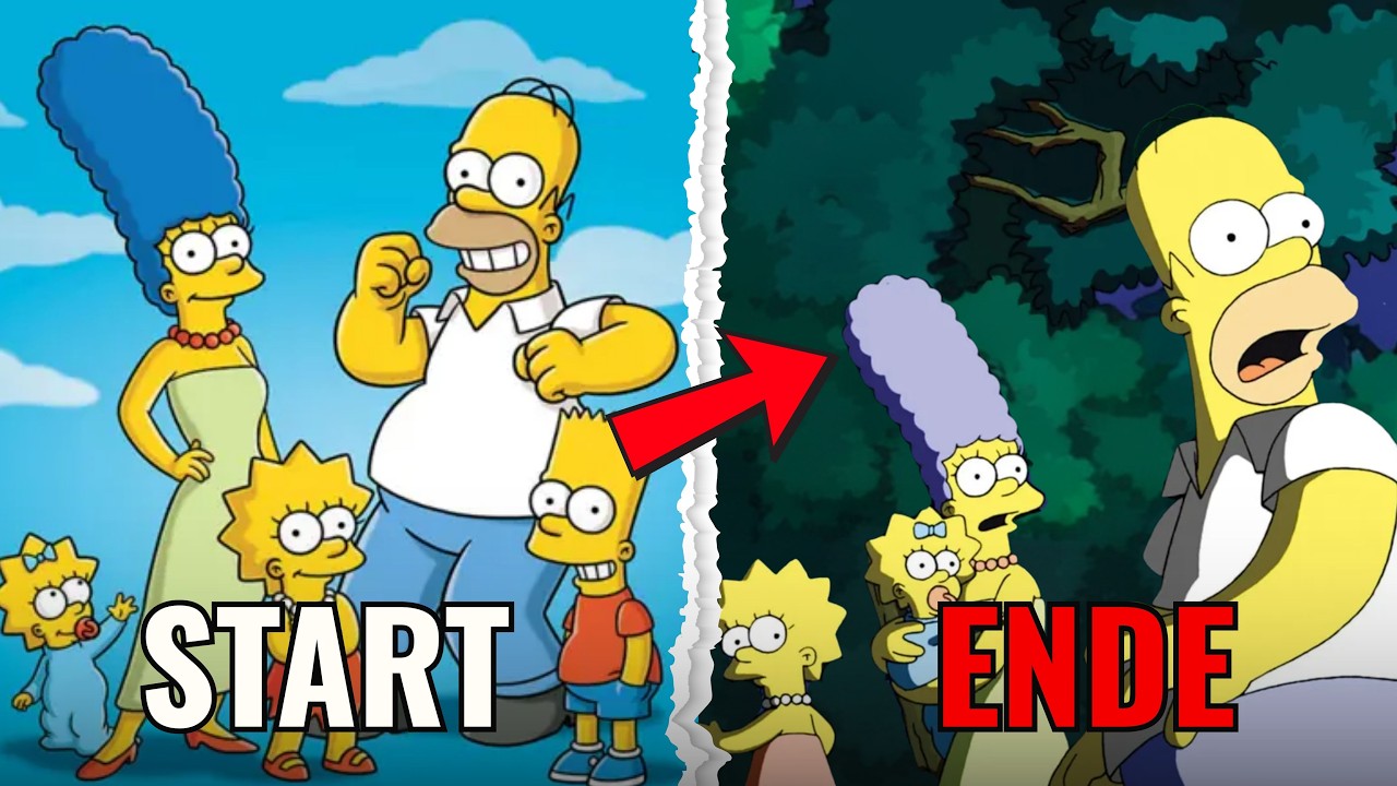 The Simpsons: Die KOMPLETTE Story in 23 Minuten! [Part1]