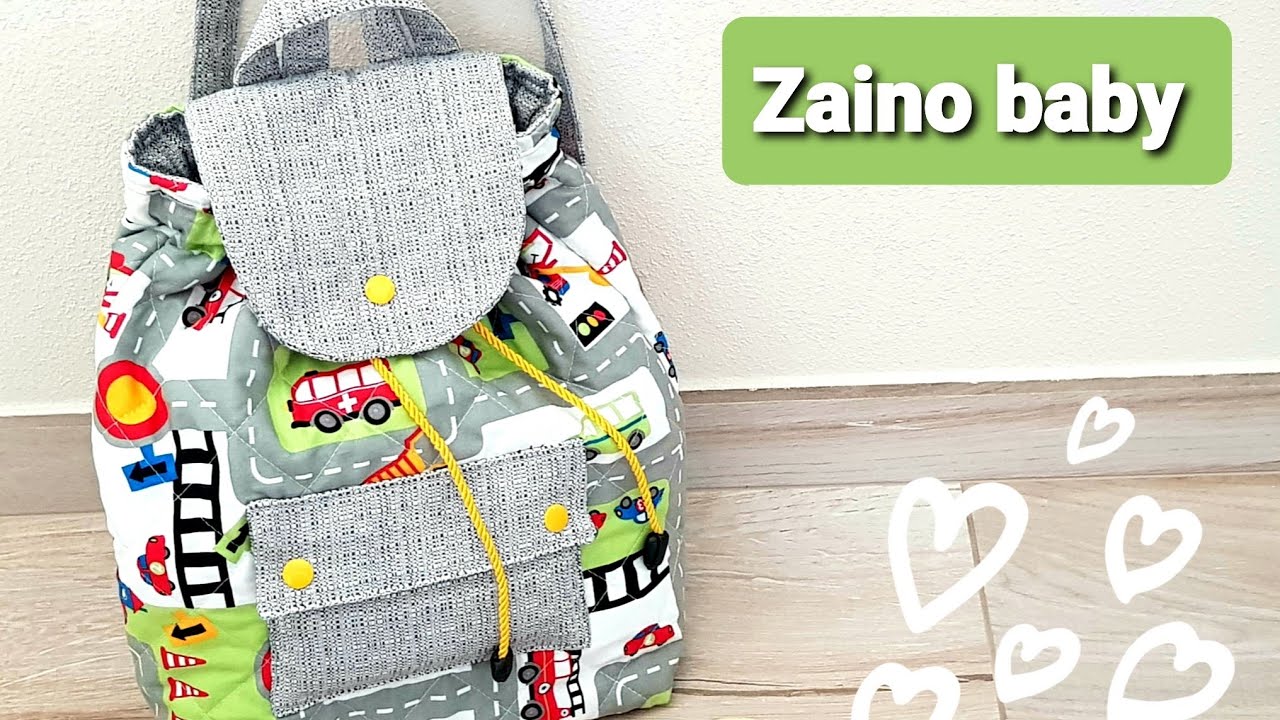 Tutorial zaino baby | cucire uno Zainetto per asilo |  Zainetto fai da te | Fatto da Me #fattodame 1