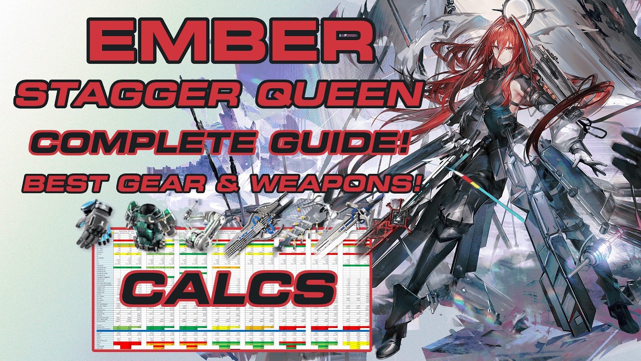 Ember COMPLETE Guide! Best Gear Sets and Weapons (Support and DPS)!