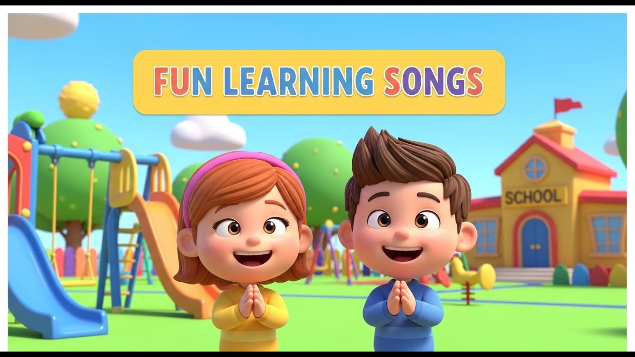 10 Minutes of Fun Learning Songs for Kids | School, Helpers & Daily Routine Rhymes
