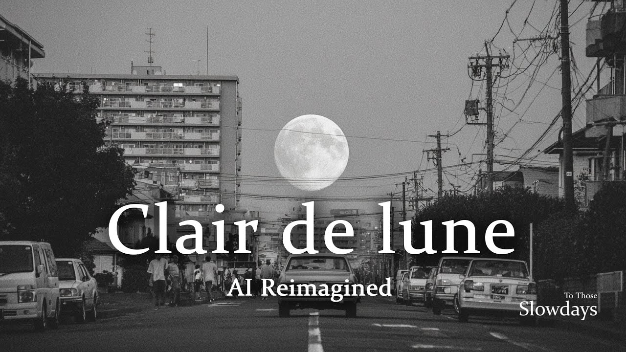 Claude Debussy – Clair de lune | AI Reimagined (for Slowdays)