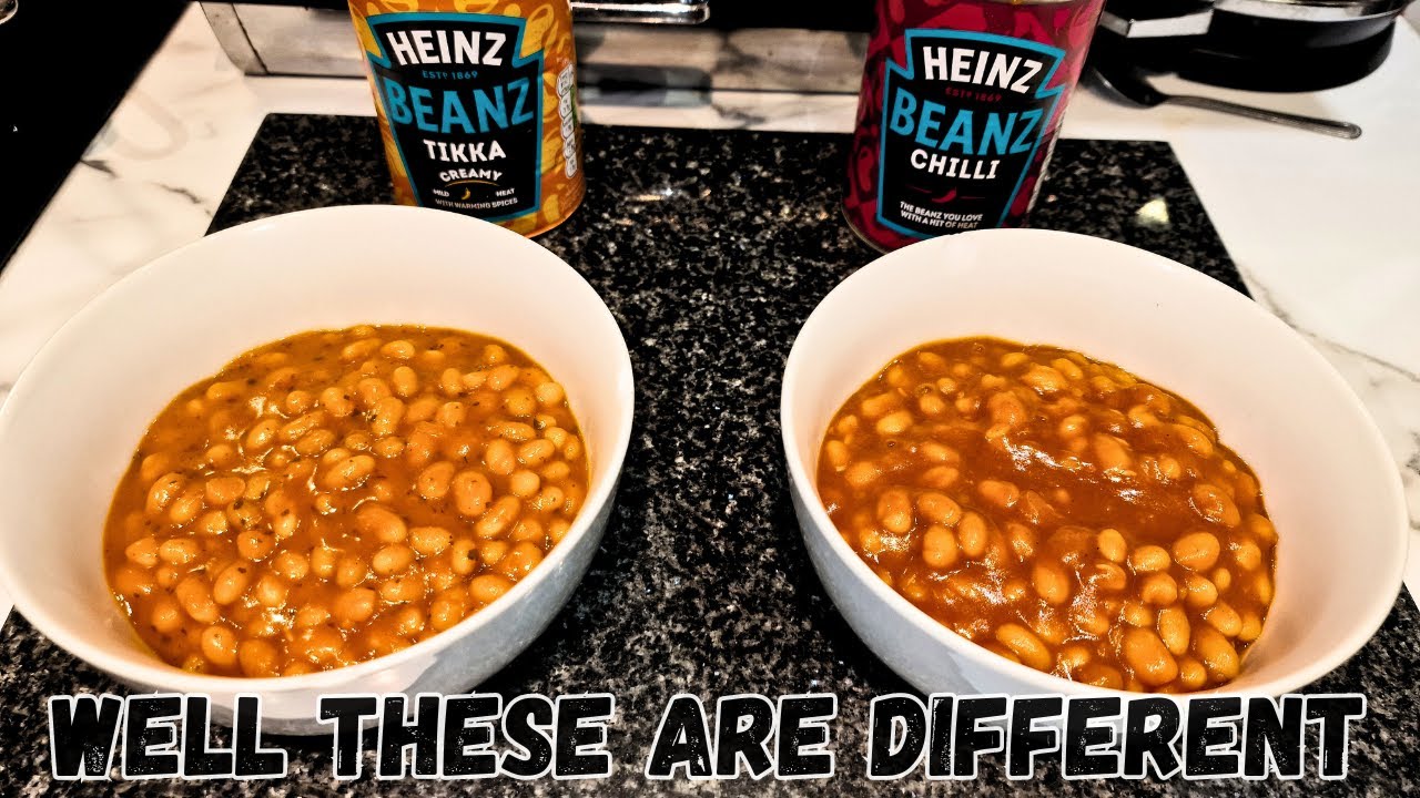NOT ALL BEANS ARE THE SAME - I try the NEW HEINZ BEANZ RANGE with Tikka and Chilli - ARE THEY GOOD ?