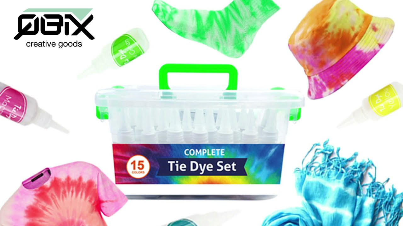 QBIX Tie dye kit - 15 colours