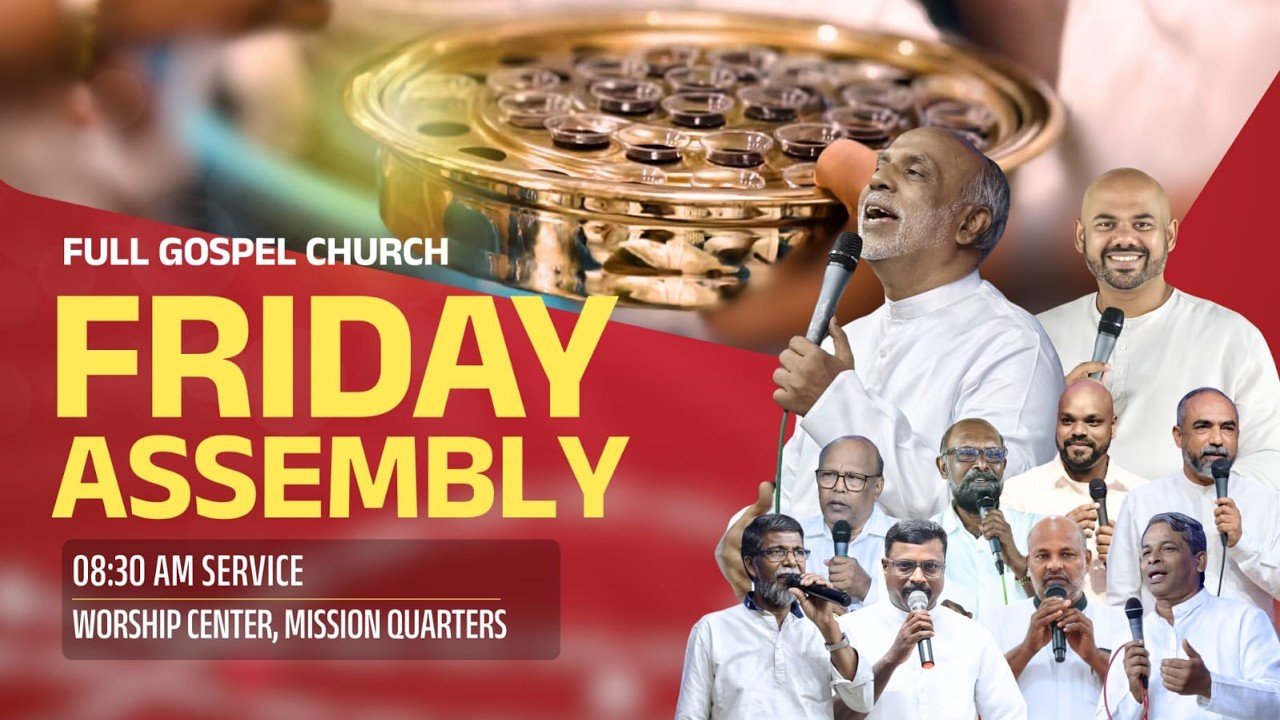 06/03/2026 | 8.30 AM | Friday Live | Full Gospel Church | Worship Center Thrissur