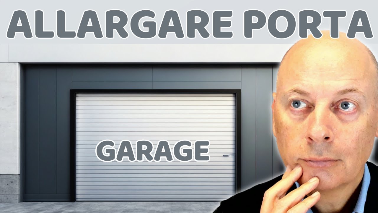 Come Allargare la Porta del Garage: quello che dovete sapere!