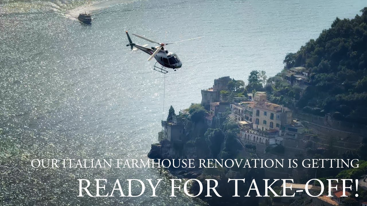 Restoring our Italian farmhouse: We're getting ready for take off! (#9)