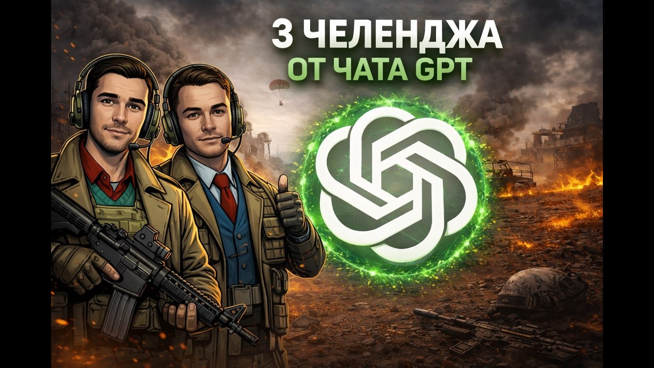 ChatGPT заставил меня сделать ЭТО !!! Три жёстких челленджа от ИИ...