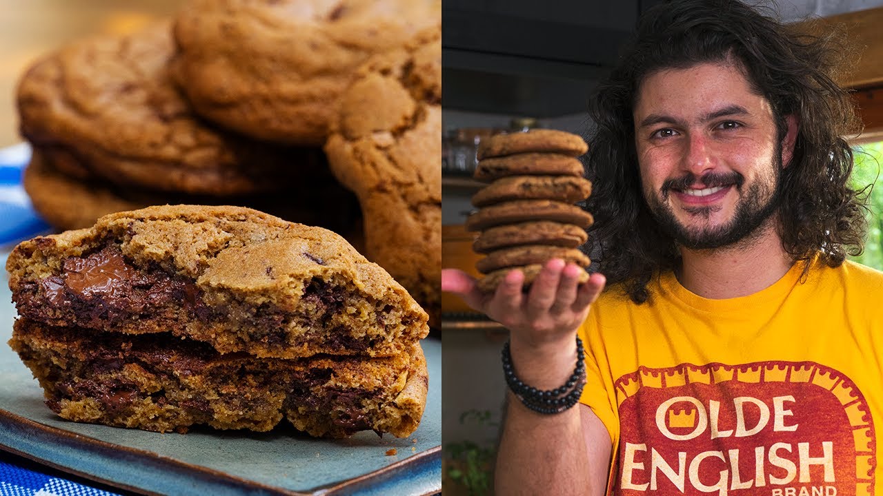 COMO FAZER O COOKIE DE CHOCOLATE PERFEITO 🍫  | Receitas | Mohamad Hindi
