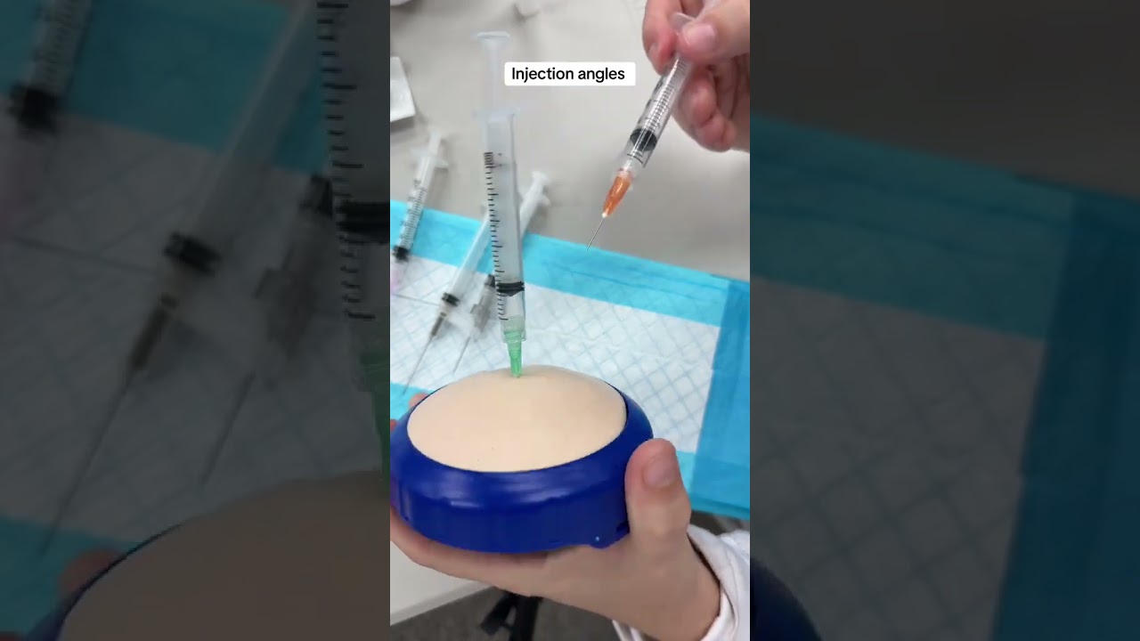 РУКОВОДСТВО ПО УГЛУ ВВОДА ИНЪЕКЦИИ ДЛЯ СТУДЕНТОВ-МЕДСЕСТЕР И МЕДИКОВ! 💉