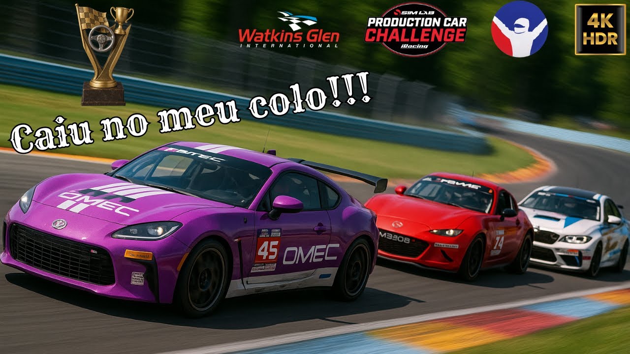 iRacing | Production Car Challenge by Sim-Lab | Toyota GR86 @ Watkins Glen International | 4K HDR