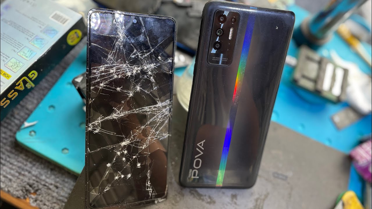 Restoration Tecno pova2 Seriously Destroyed 😋