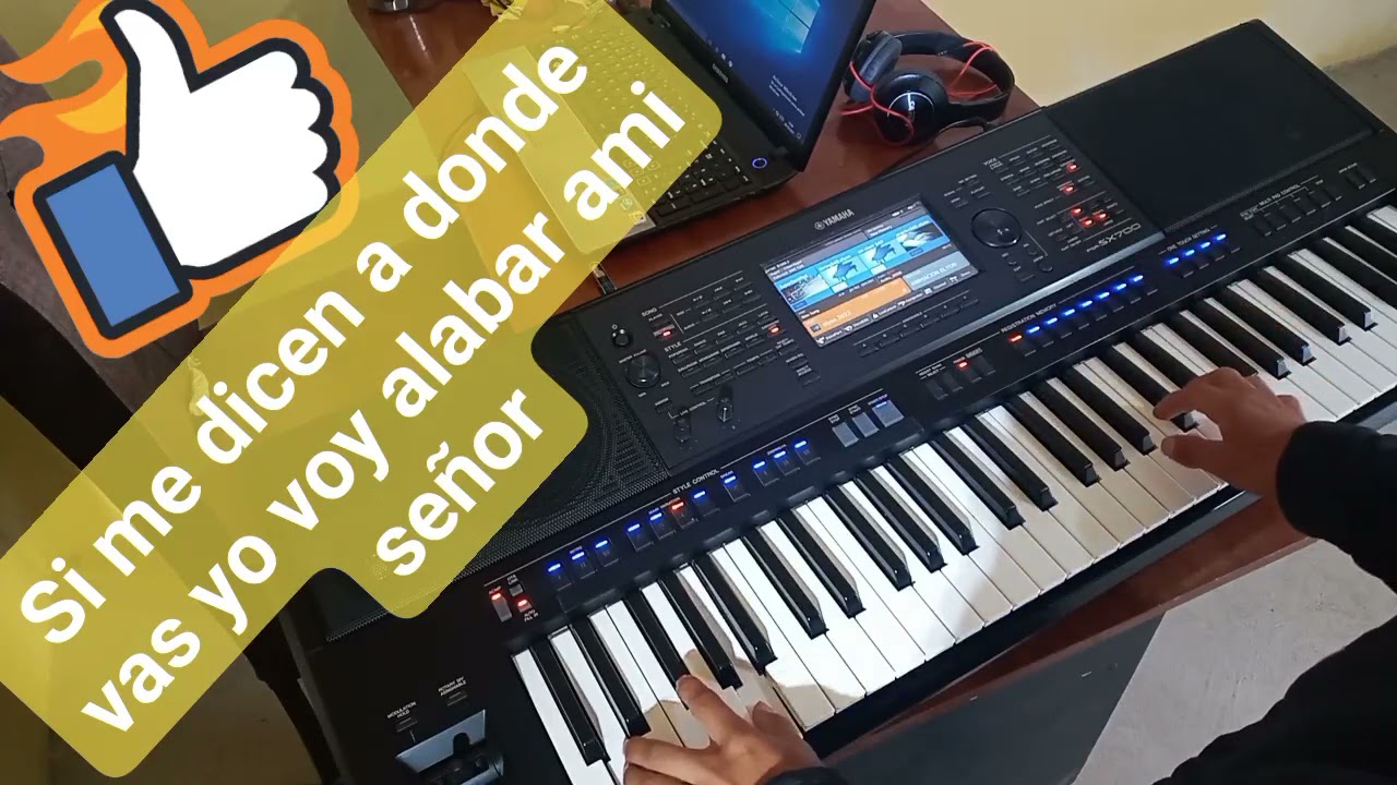 Si me dicen a donde vas - Yamaha sx700