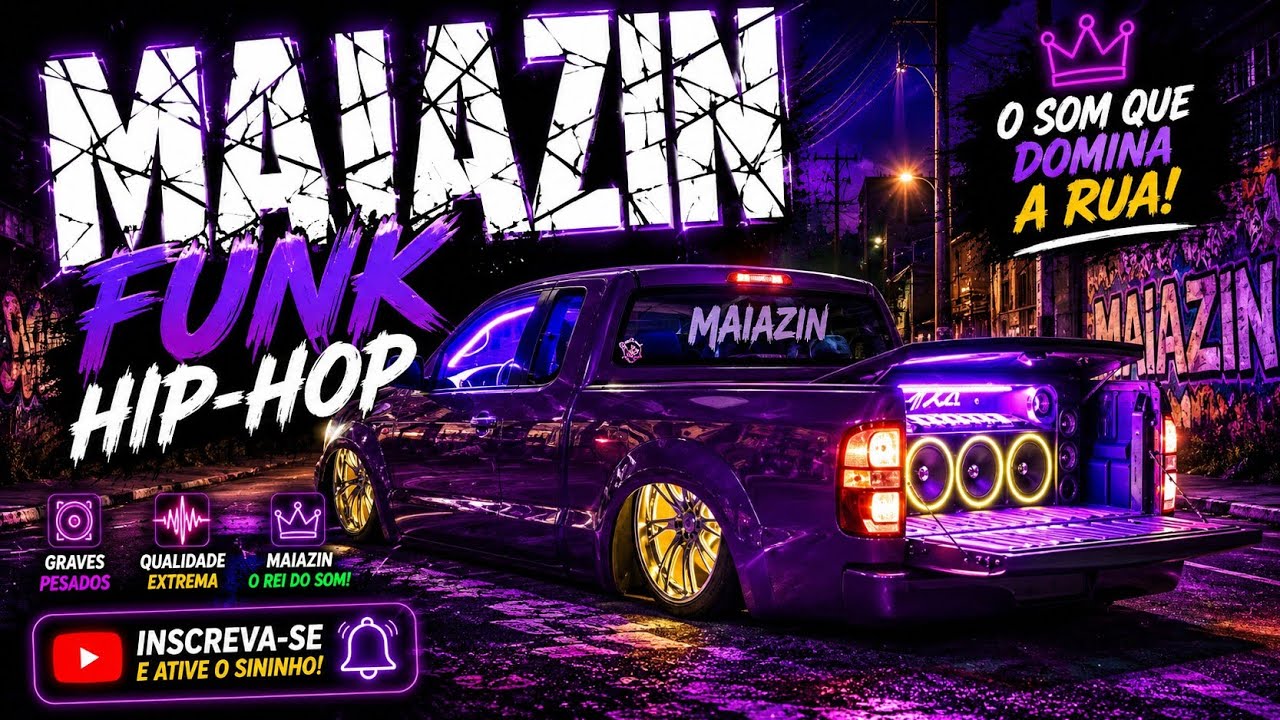 Paredão Urbano em Frequência Máxima | Trap/Funk Noturno com Subgrave Extremo (22min) – MAIAZIN