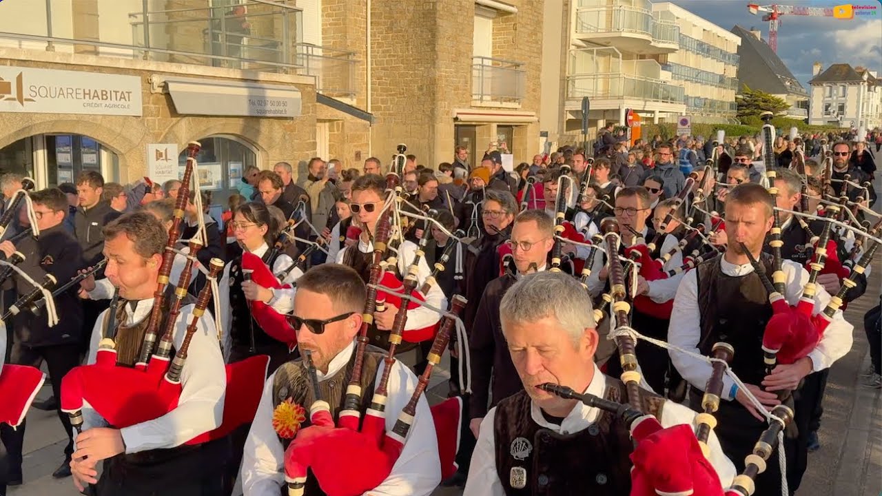 QUIBERON   🇲🇫 |  Presqu'île Breizh Celtic Music Festival 2025  |  Quiberon 24 TV