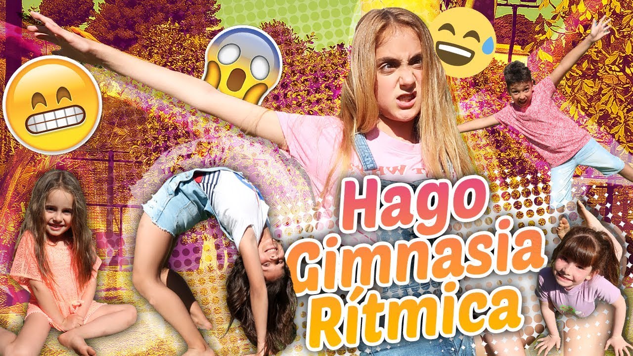 GIMNASIA RÍTMICA con Karina y Marina, Pequeña Pelirroja, Neno Family y Mariela - Silvia Sánchez