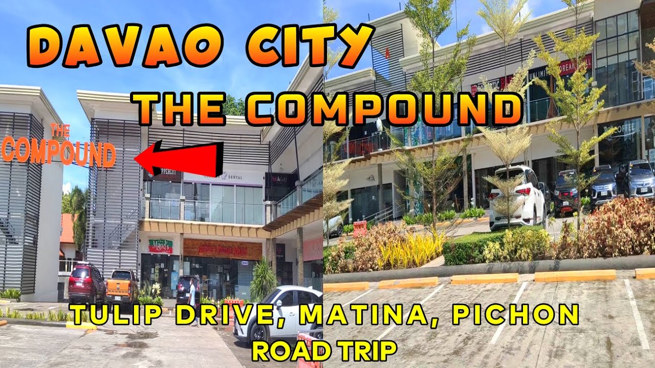 WOW ang ganda dito The Compound sa Tulip Drive Davao City