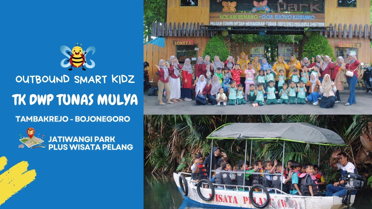 Outbound Anak TK DWP Tunas Mulya Tambakrejo Bojonegoro di Wisata Jatiwangi Park Tuban