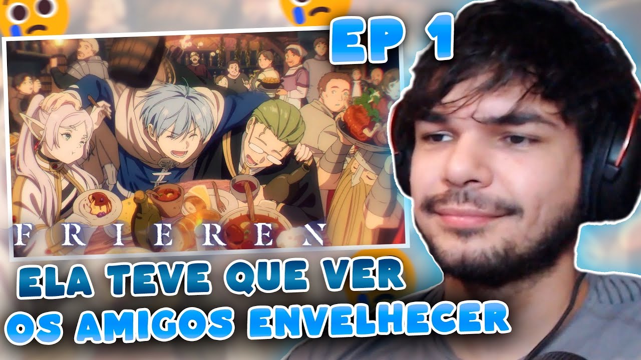 (O PROBLEMA DE SER IMORTAL) REACT EPISÓDIO 1 DE FRIEREN