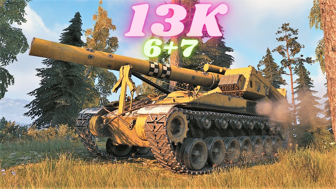 T92 HMC  6K Damage & T92 HMC  7K Damage Arty World of Tanks Replays ,WOT tank games