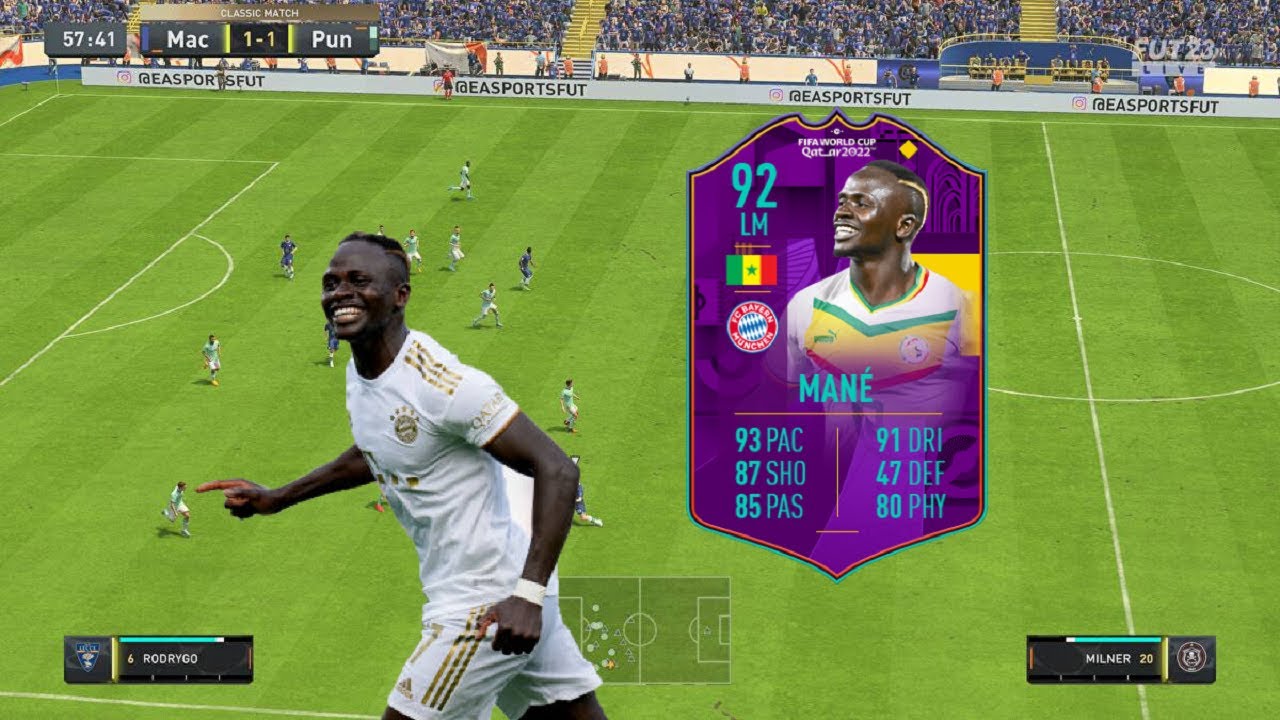 FIFA 23: 92 ROAD TO WORLD CUP MANE REVIEW - BEST BUNDESLIGA ATTACKER - FIFA 23 ULTIMATE TEAM