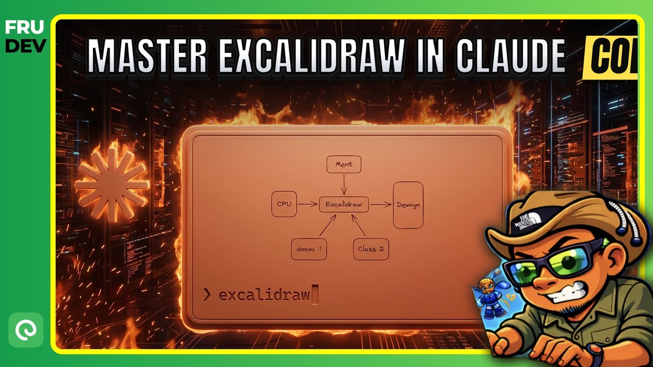 Освойте Excalidraw в Claude Code для создания потрясающих диаграмм ⚡ Мастхэв!!!!