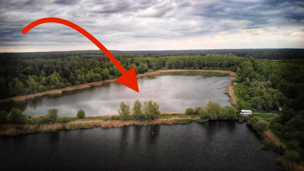 Alter verlassener See nur für uns ALLEIN ist VOLL mit FISCH ! (Angler-Traum)