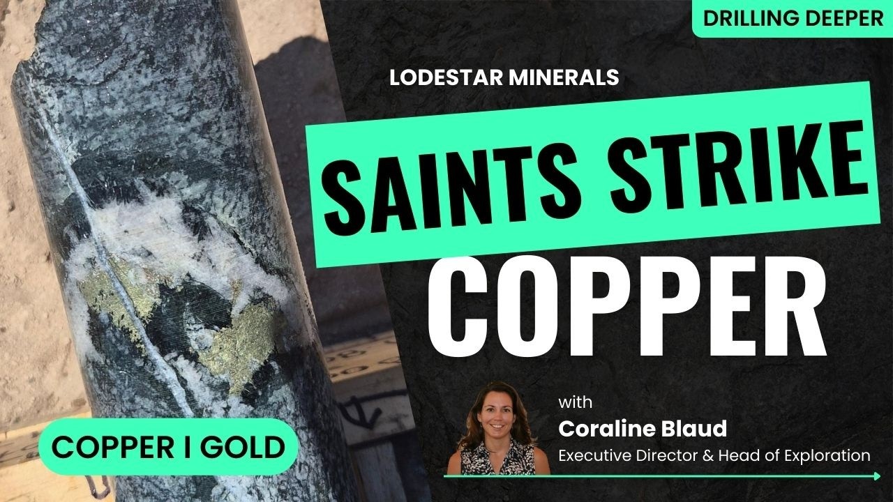 Компания Lodestar Minerals обнаружила видимую медь на участке Three Saints в рамках двух программ...