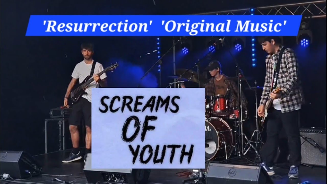 'Screams 0f Youth'  'Resurrection'  #originalmusic at 'Glistenbury 2024'