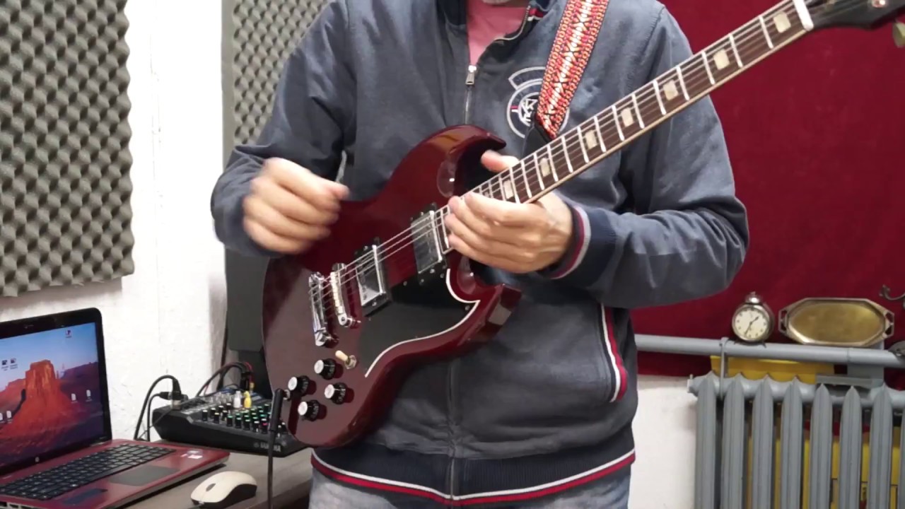 Vintage 70s Japanese  SG Guitar - Clean Warm Jazz Sound