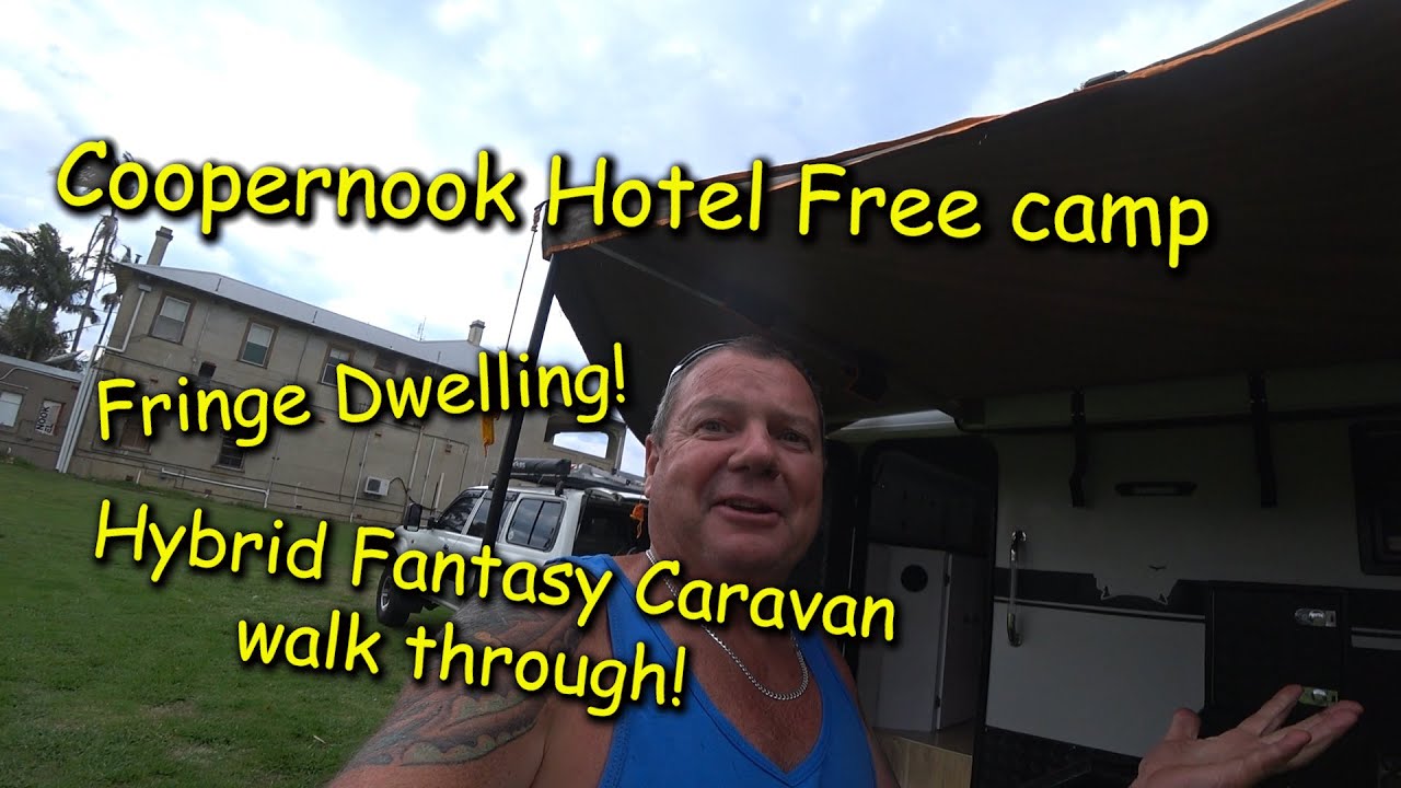 Fantasy caravan with 80 series Land Cruiser walk through!