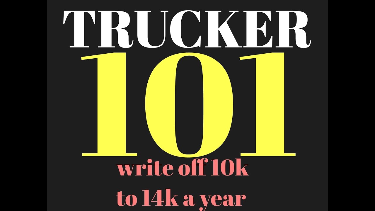 Trucker 101 Per diem tax basics