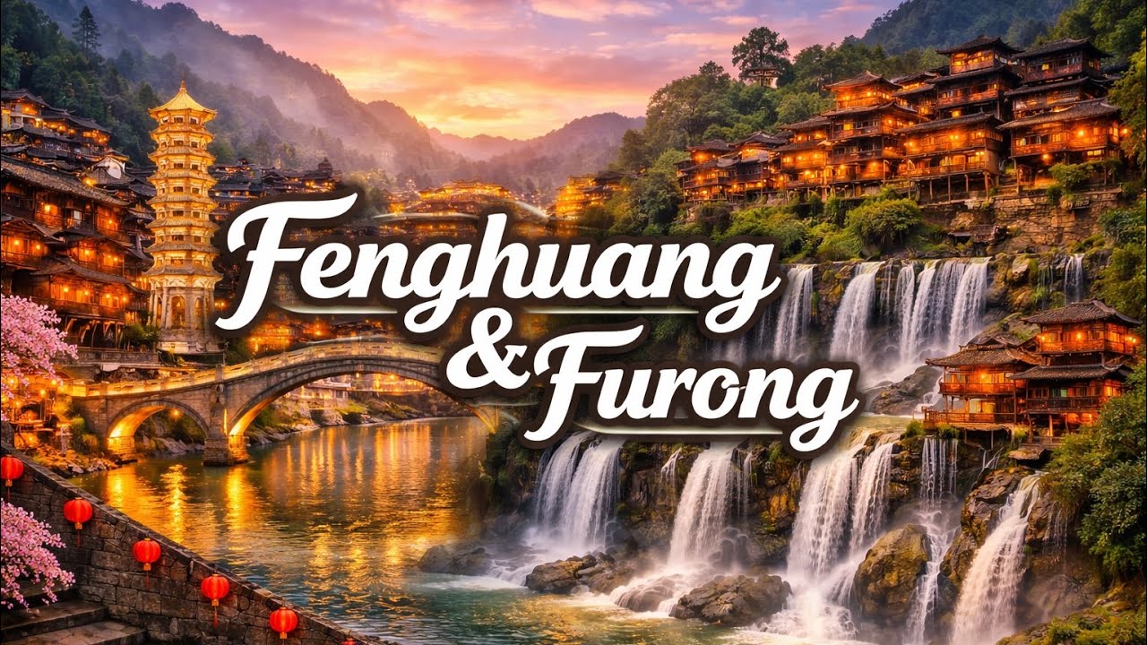 ¿Serán estos los pueblos más bonitos de China? |Fenghuang y Furong 🇨🇳