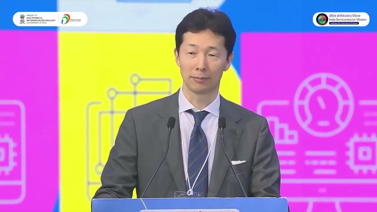 Hidetoshi Shibata, CEO, Renesas Global at Semicon India 2024