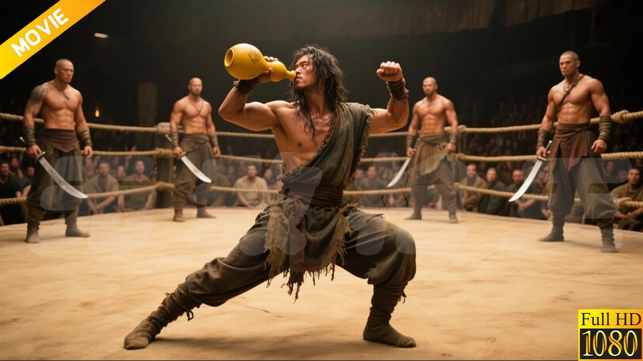 2025動作大片：醉酒乞丐竟是最強者，秒殺日軍一個連  ⚔️  抗日  MMA | Kung Fu | 甄子丹