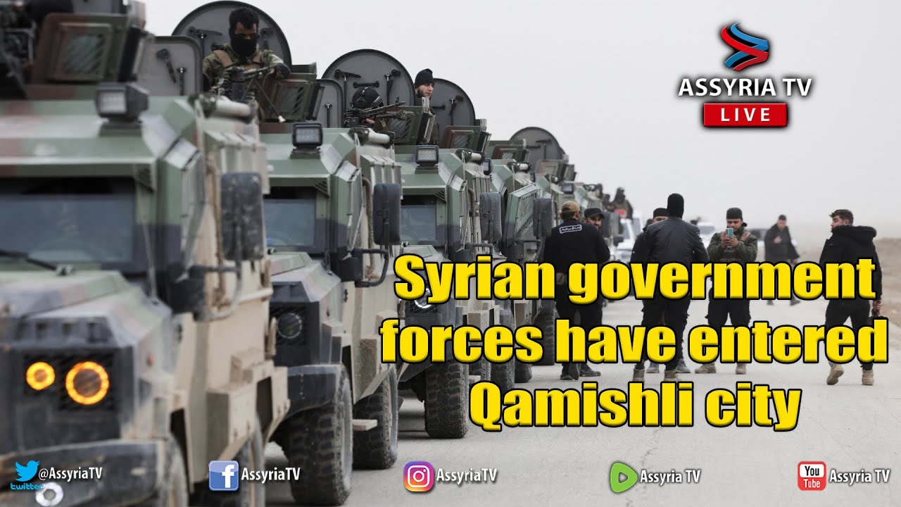Syrian government forces have entered Qamishli city