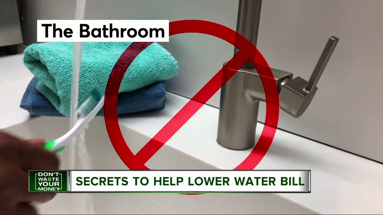 Secrets to help lower water bill