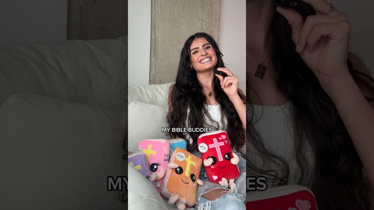 The CUTEST Bible plush toys ever #mybiblebuddies #christaingirl #christianbusiness #christianity