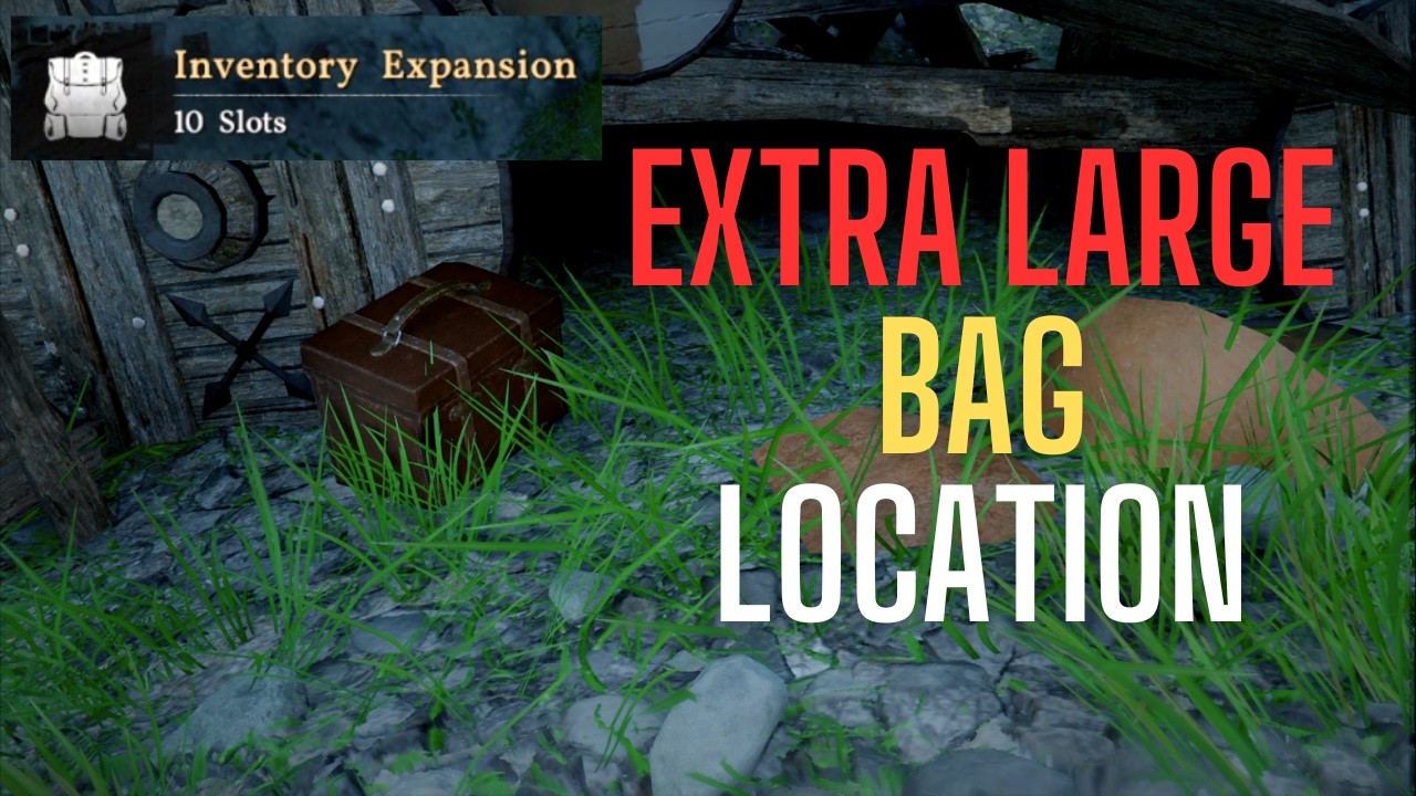 Extra Large Bag Location +10 inventory slots | Crimson Desert