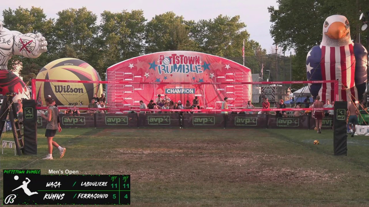 Pottstown Rumble | AVP Men's Open | Ferragonio / Kuhns vs Labouliere / Waga