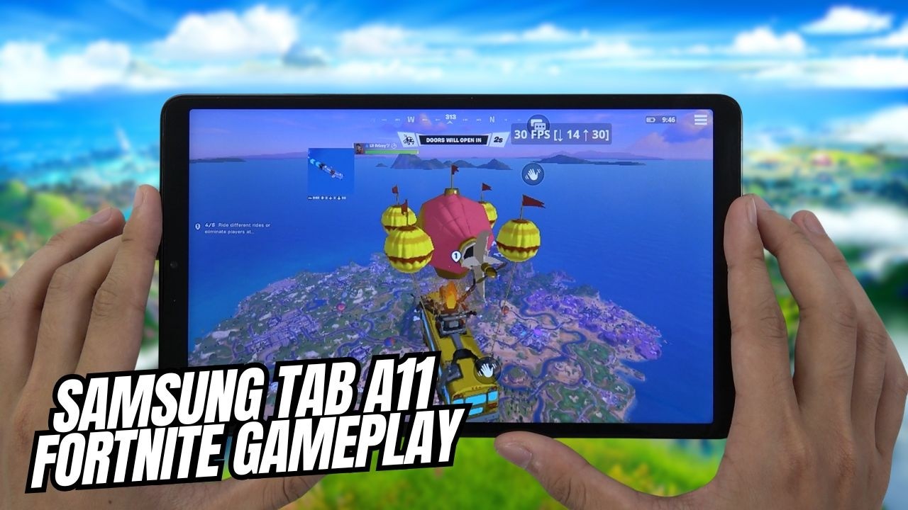 Samsung Galaxy Tab A11 Fortnite Mobile Gameplay | Helio G99 | 90Hz Display Gaming Test
