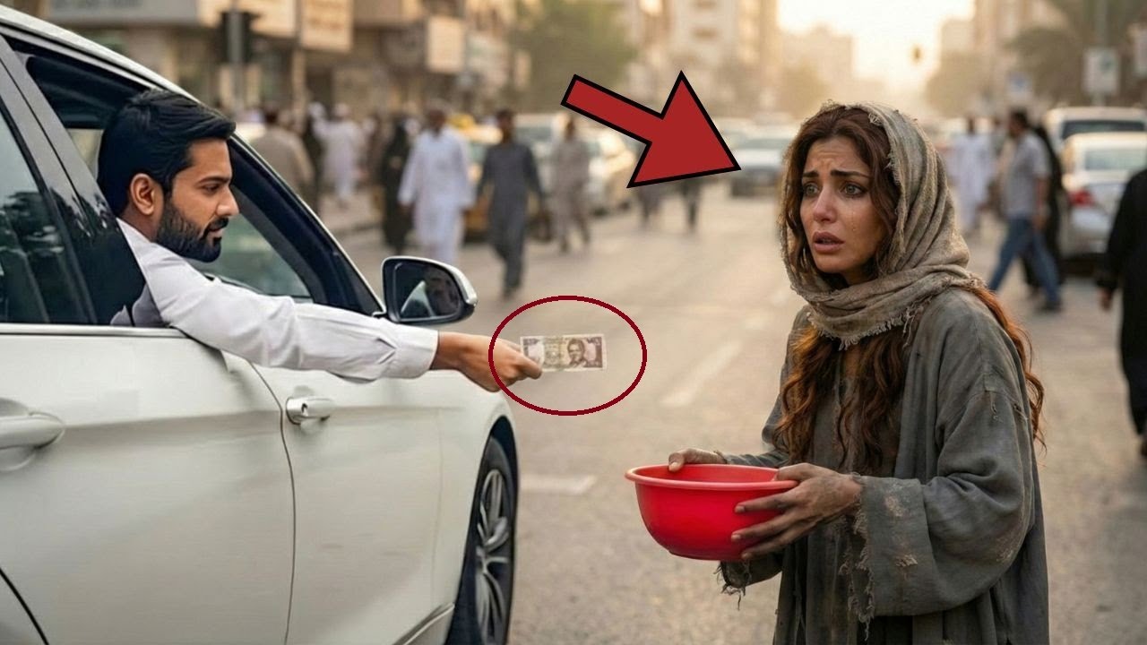 امرأة مطلقة تتسول في الشارع، ولكن ماذا حدث عندما رأت مليارديرًا عربيًا؟ لقدصُدم الجميع