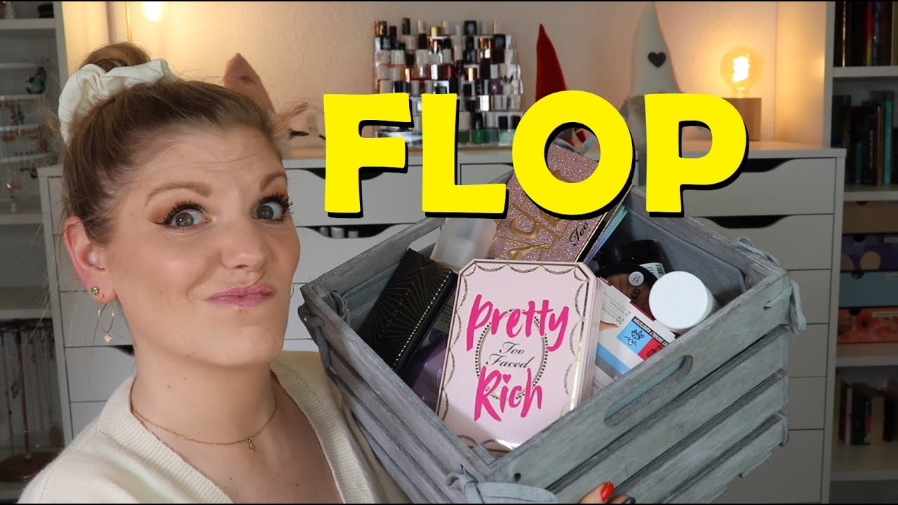 FLOP Produkte Dezember 2022 | XXL DECLUTTER | Schminke aussortieren | Claudis Welt