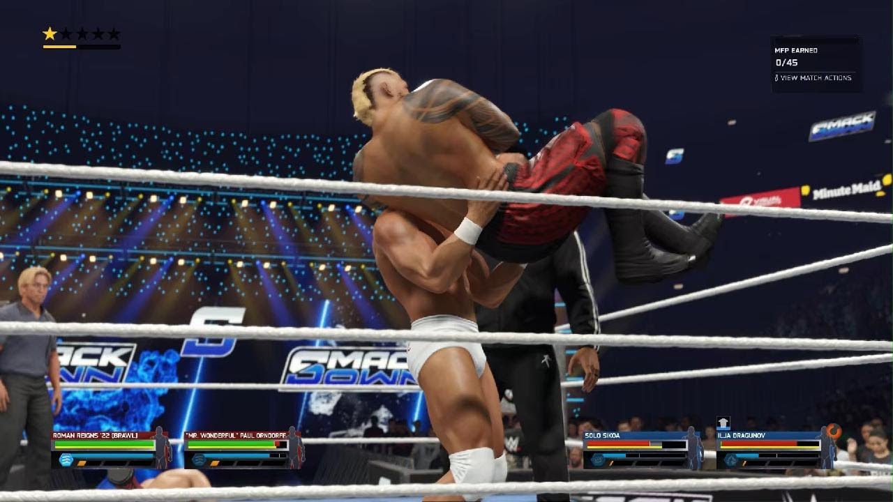 WWE 2K25: vs Solo And Dragunav