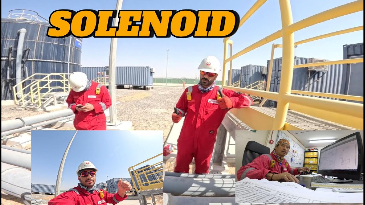 SOLENOID #ofwinoman #ofwlife #oilandgas #solenoid #maintenance #supervisor #burket