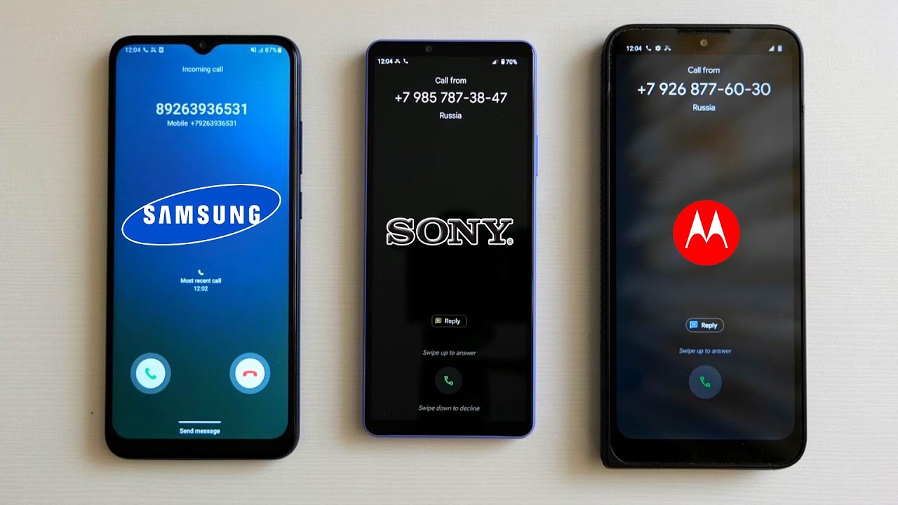 Over The Horizon 2023 vs Sony Xperia vs Hello Moto Incoming Call