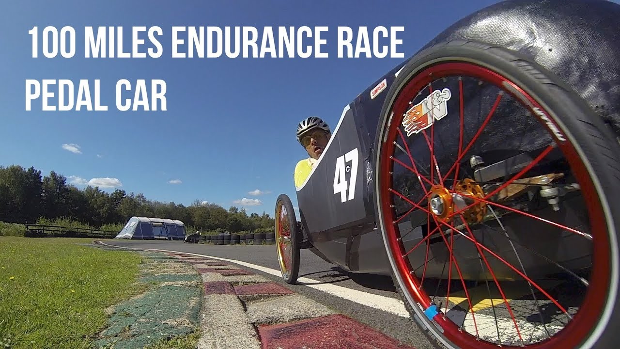 100 miles endurance race - Pedal Car