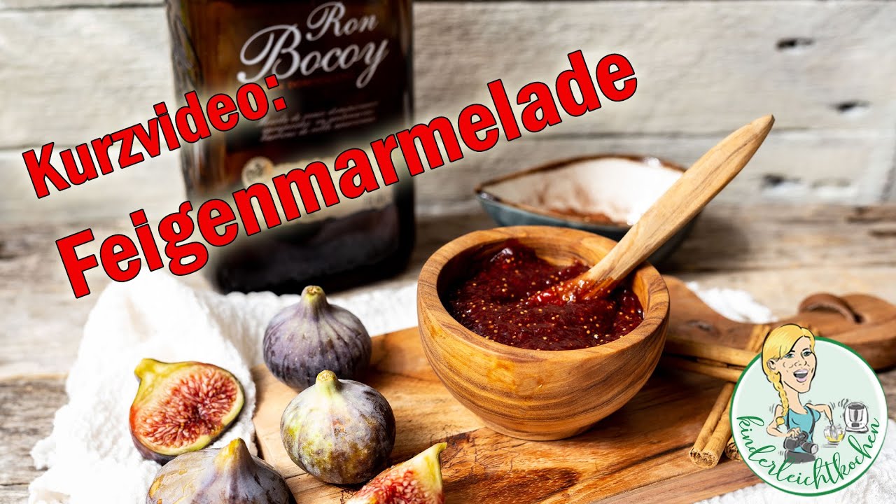 Kurzvideo: Feigenmarmelade mit dem Thermomix