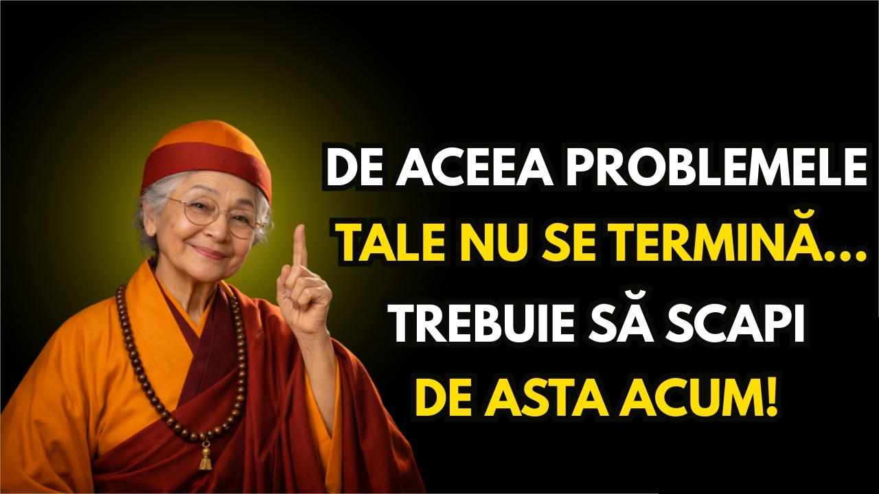 De aceea problemele nu ies din viața ta — scapă de asta acum | învățături budiste