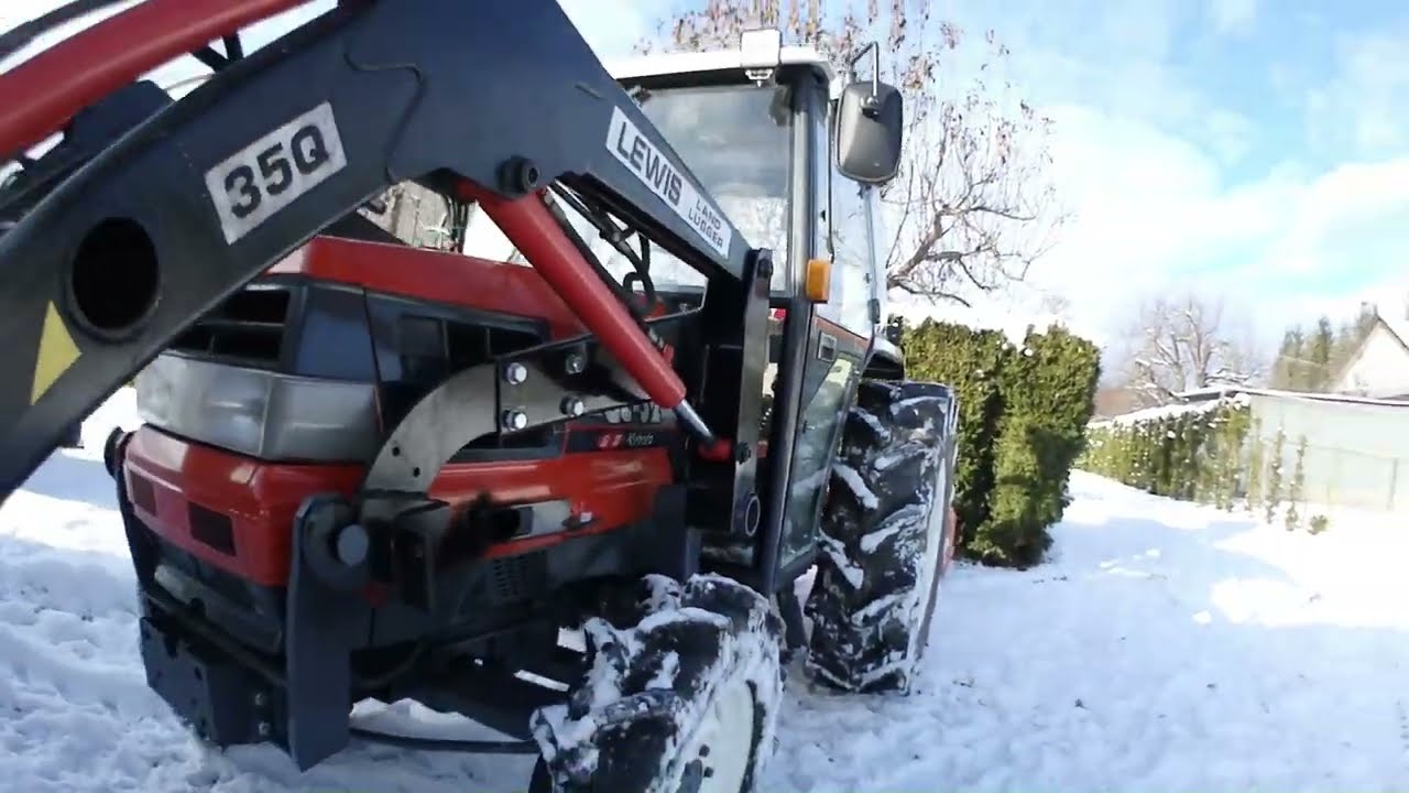 Pług czyli zgarniacz/ niwelator ‐ Kubota GL32